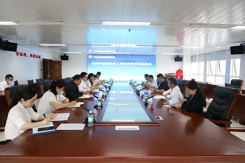 鹿寨县长杨毅一行到广西工程征询集团调研领导