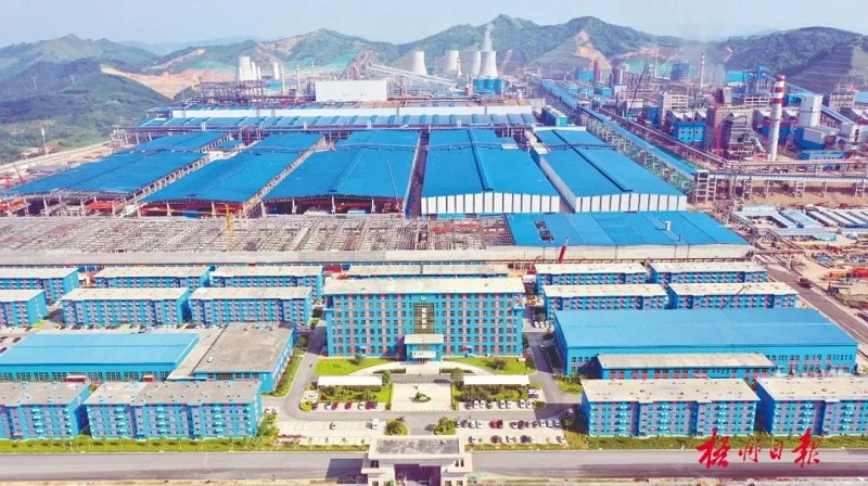 js345线路检测助力“天水速度”｜天水市金属新资料基地精品高效钢材出产项目建成投产